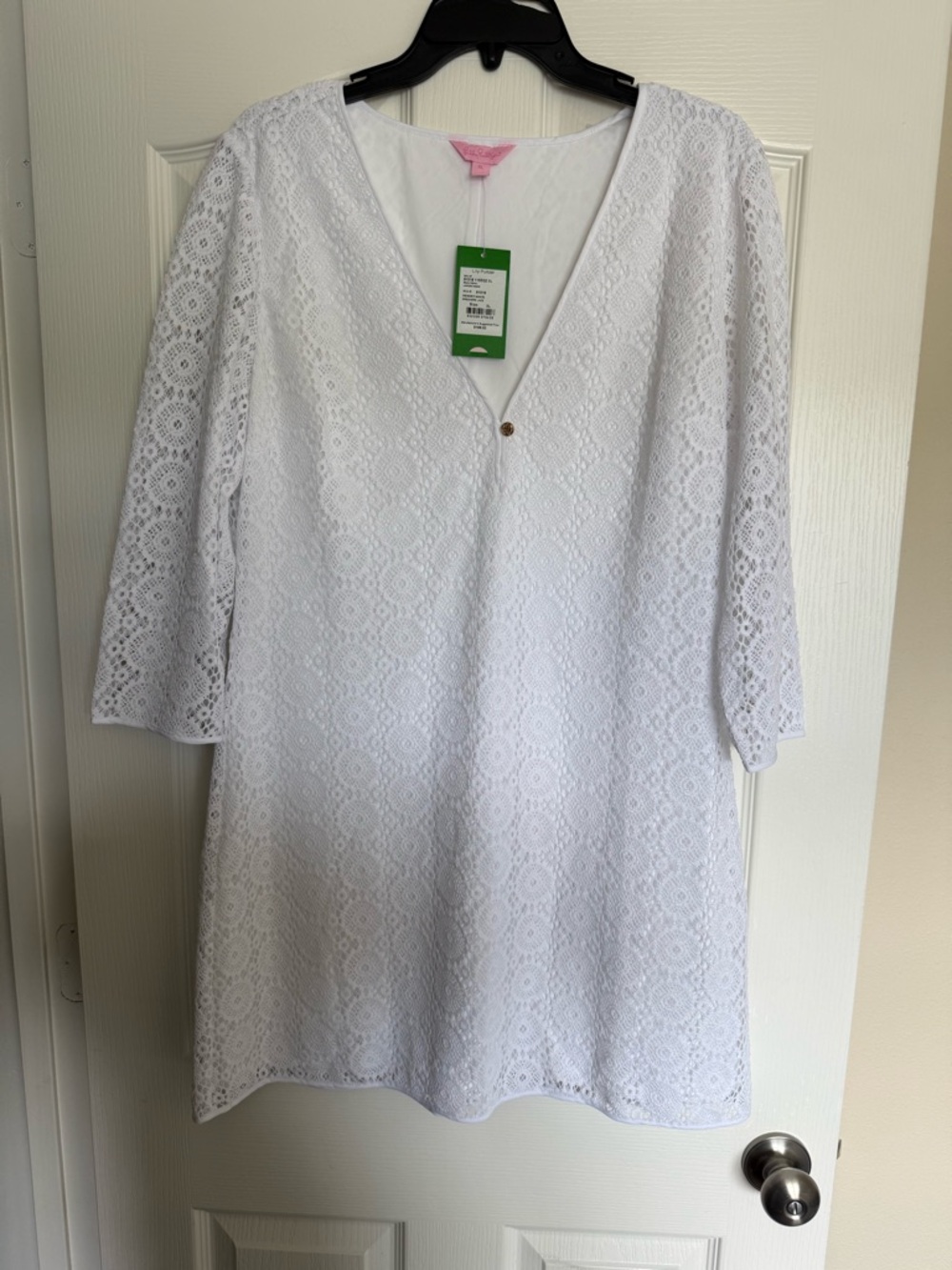 Lilly Pulitzer- Lamora Dress- Resort White Breakers Lace- NWT